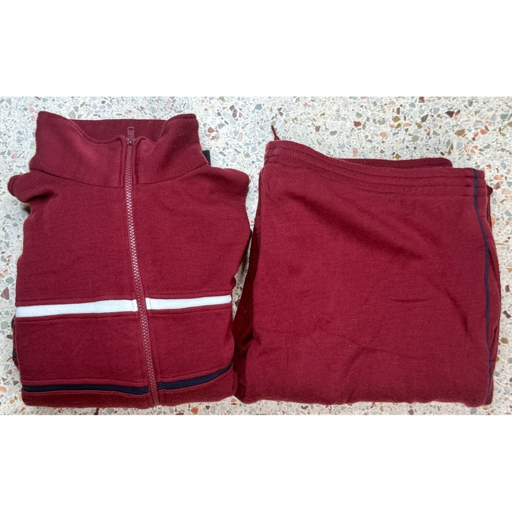 Christian‎ Dior Vtg Super Rare Men's Striped 2 Piece Jogging Suit Size XL